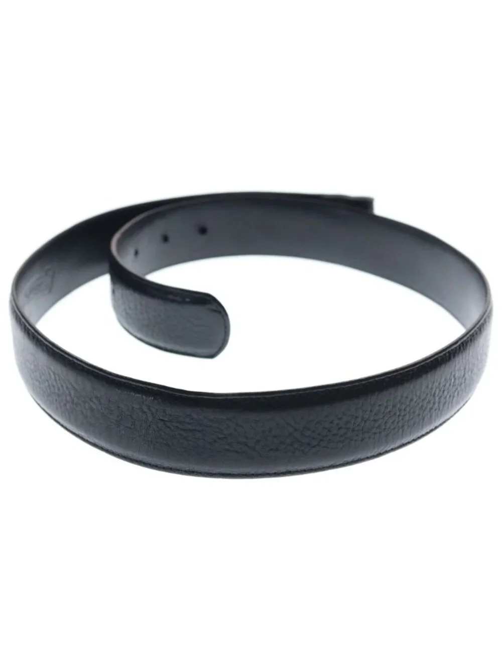 Chrome Hearts 1.5 Strap Scroll Level Roulis Betts Leather Belt
